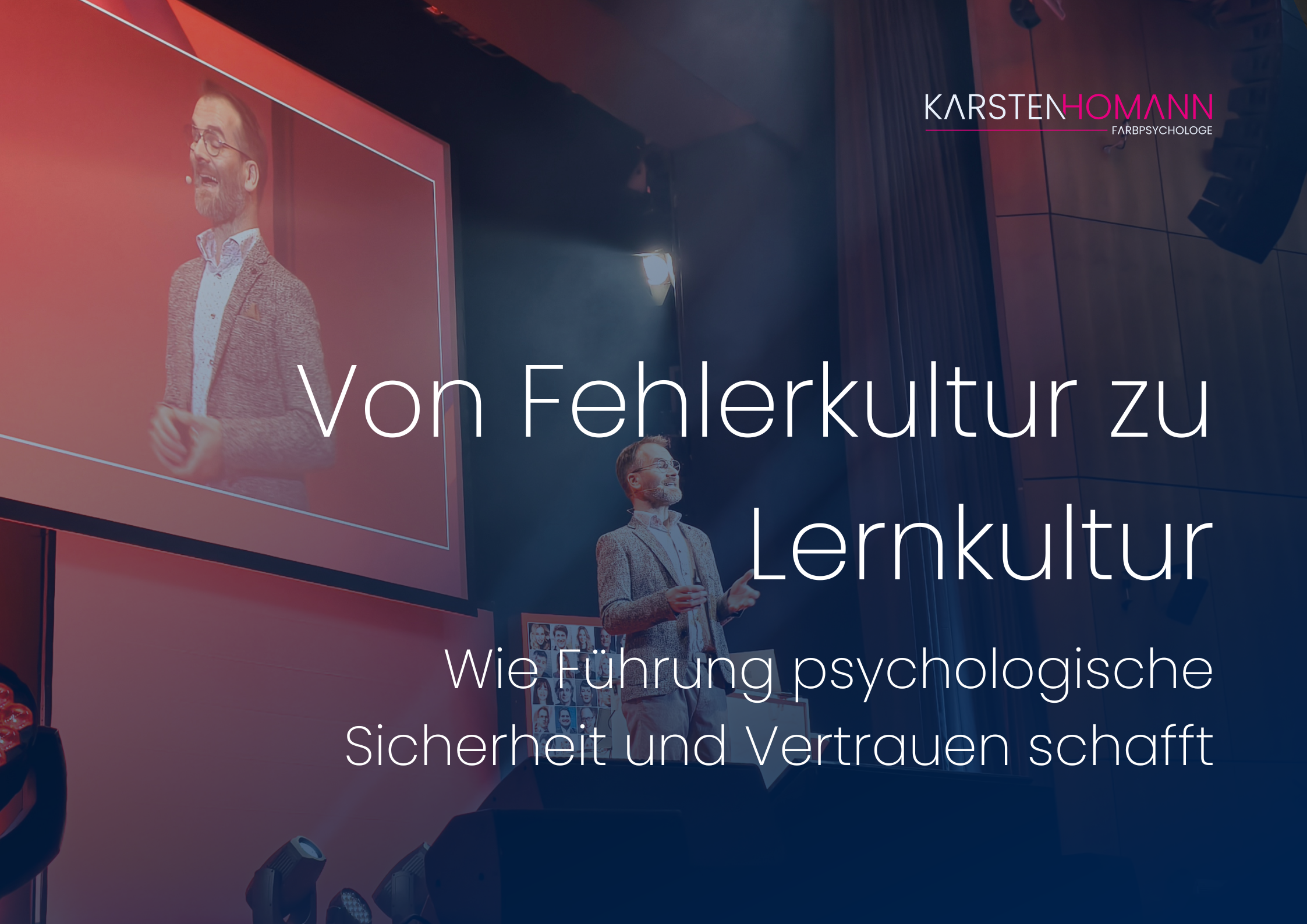 Keynote Speaker Karsten Homann Team Training Team Coaching Harmonie macht unglücklich Führung Motivation mentale Gesundheit 3