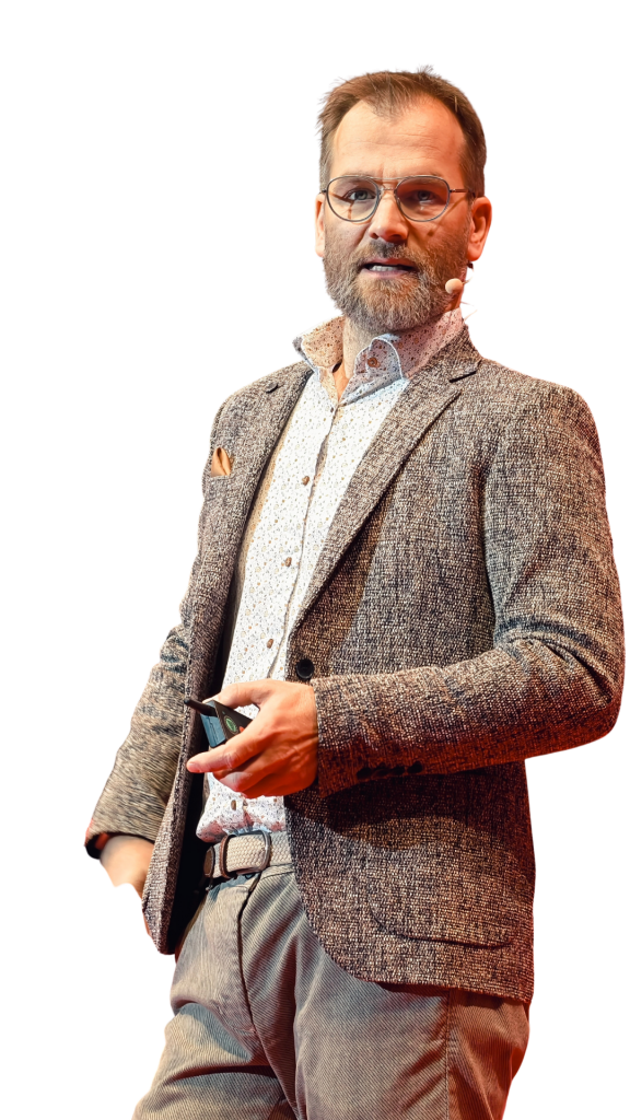 Farben und Persönlichkeit Entscheidungsmentor und Farbpsychologe Karsten Homann beim Vortrag 13 Faktoren für Best performance