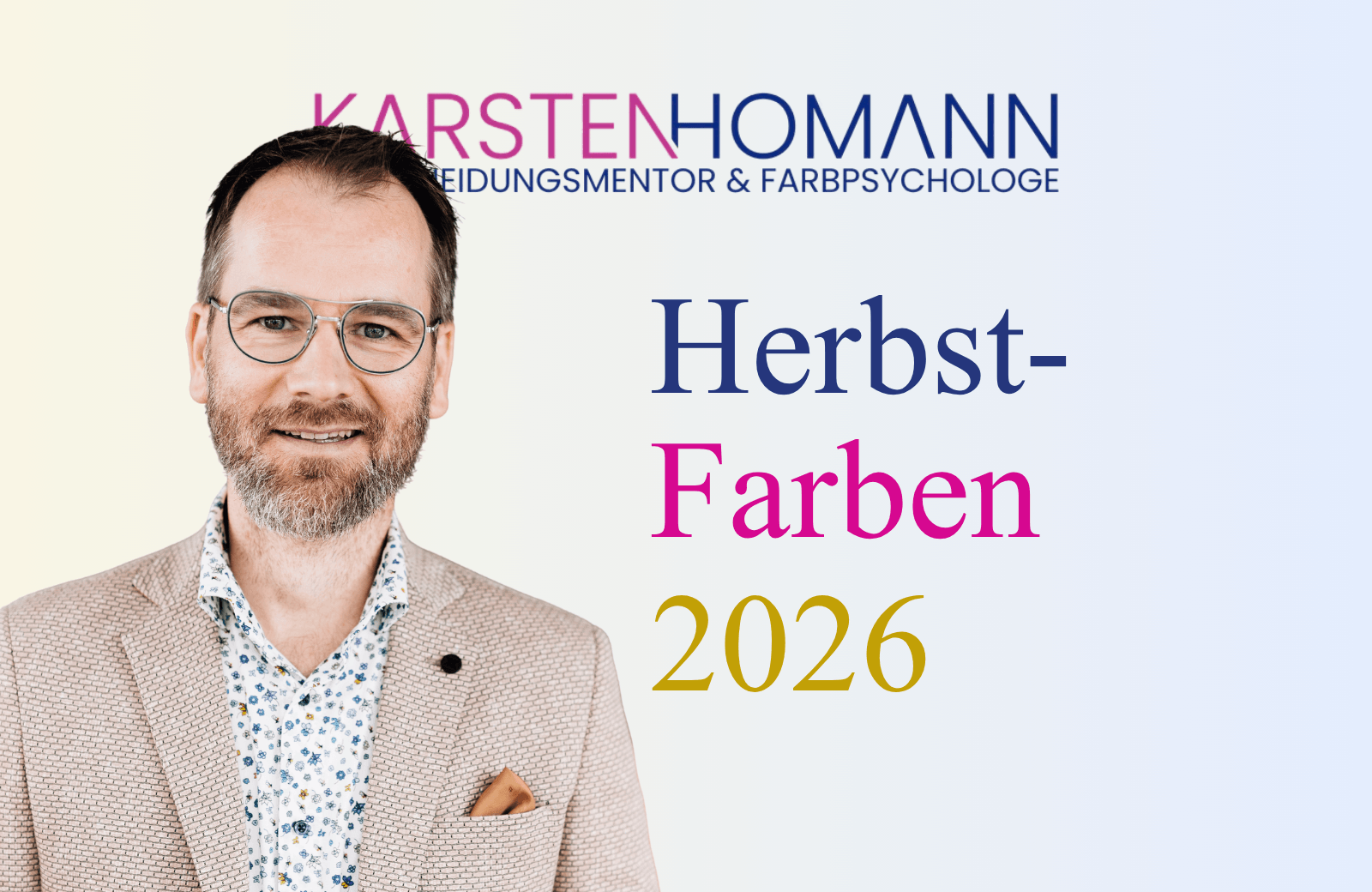 Farbpsychologe Karsten Homann Herbstfarben 2026